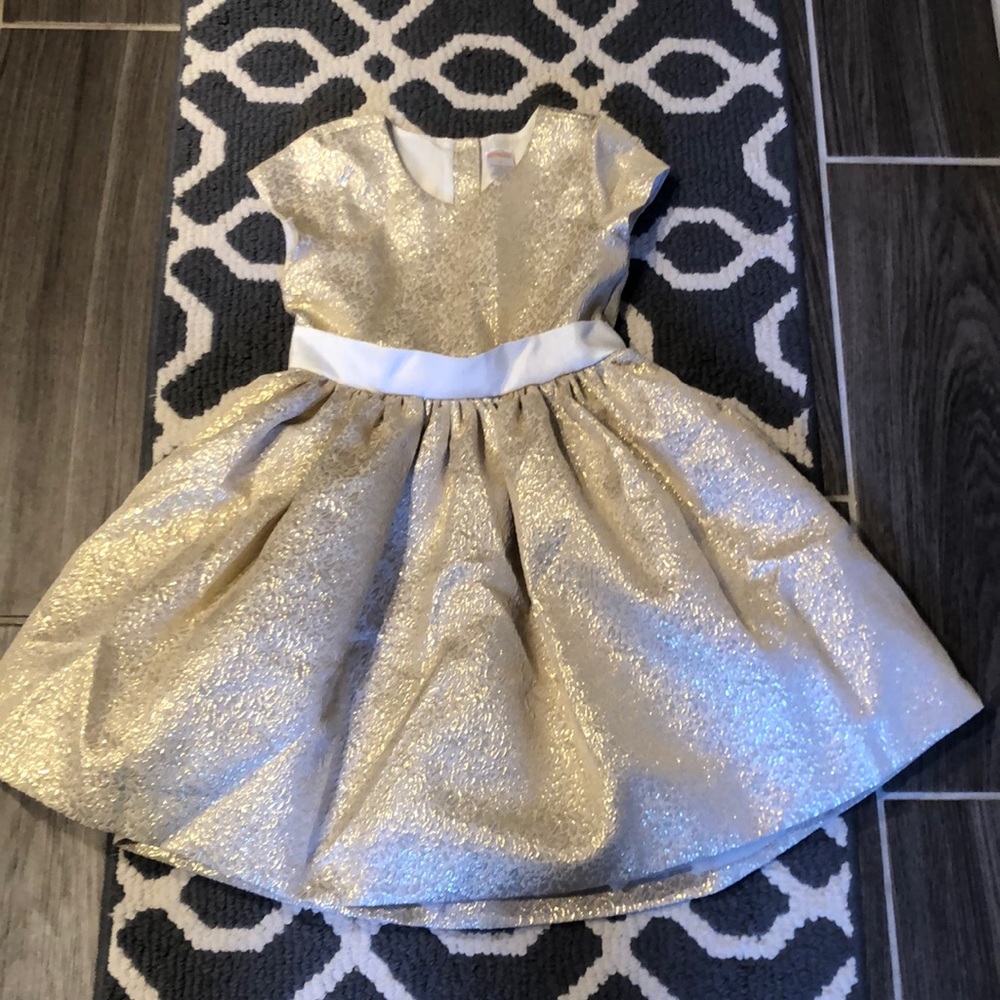 Gymboree Gold Dress Size 6